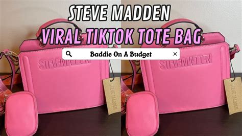 fake steve madden bags|steve madden bags tiktok.